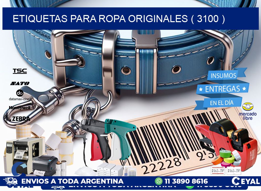etiquetas para ropa originales ( 3100 )