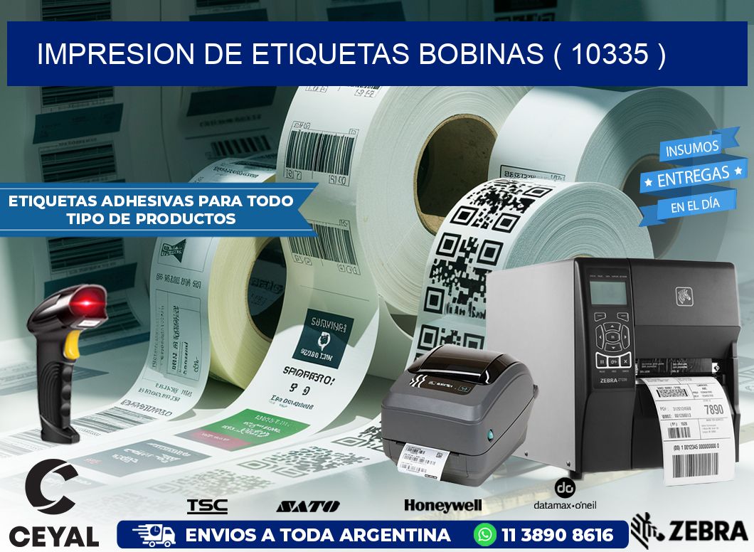 impresion de etiquetas bobinas ( 10335 )