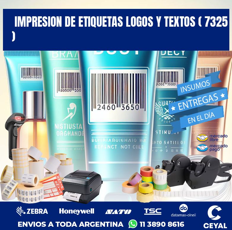impresion de etiquetas logos y textos ( 7325 )