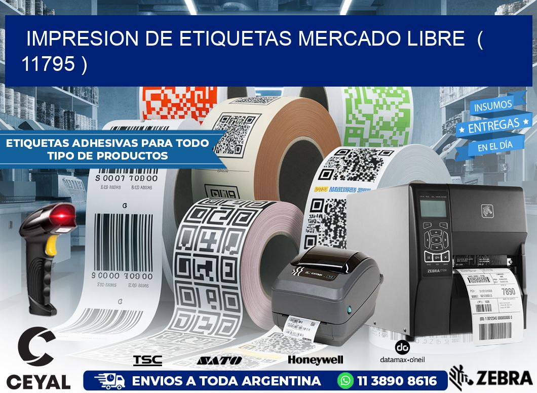 impresion de etiquetas mercado libre  ( 11795 )