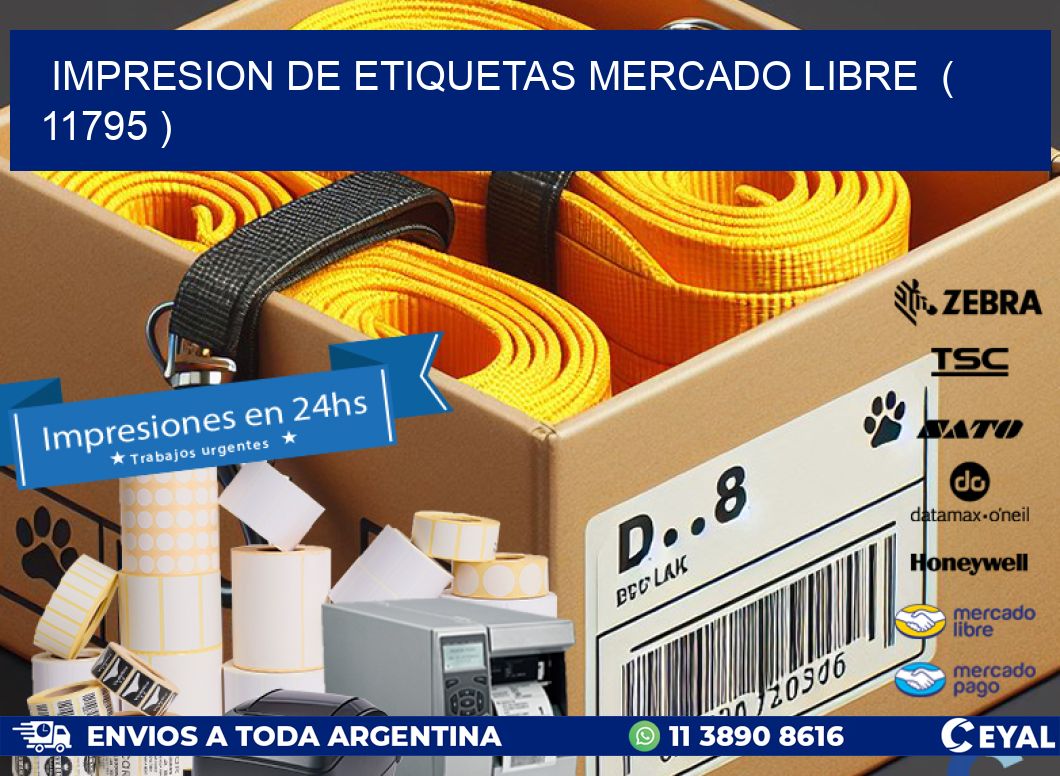 impresion de etiquetas mercado libre  ( 11795 )