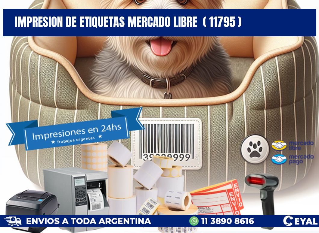 impresion de etiquetas mercado libre  ( 11795 )