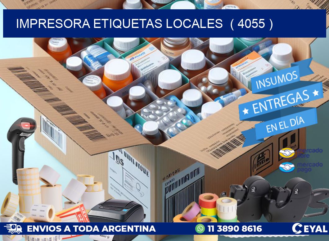 impresora etiquetas locales  ( 4055 )