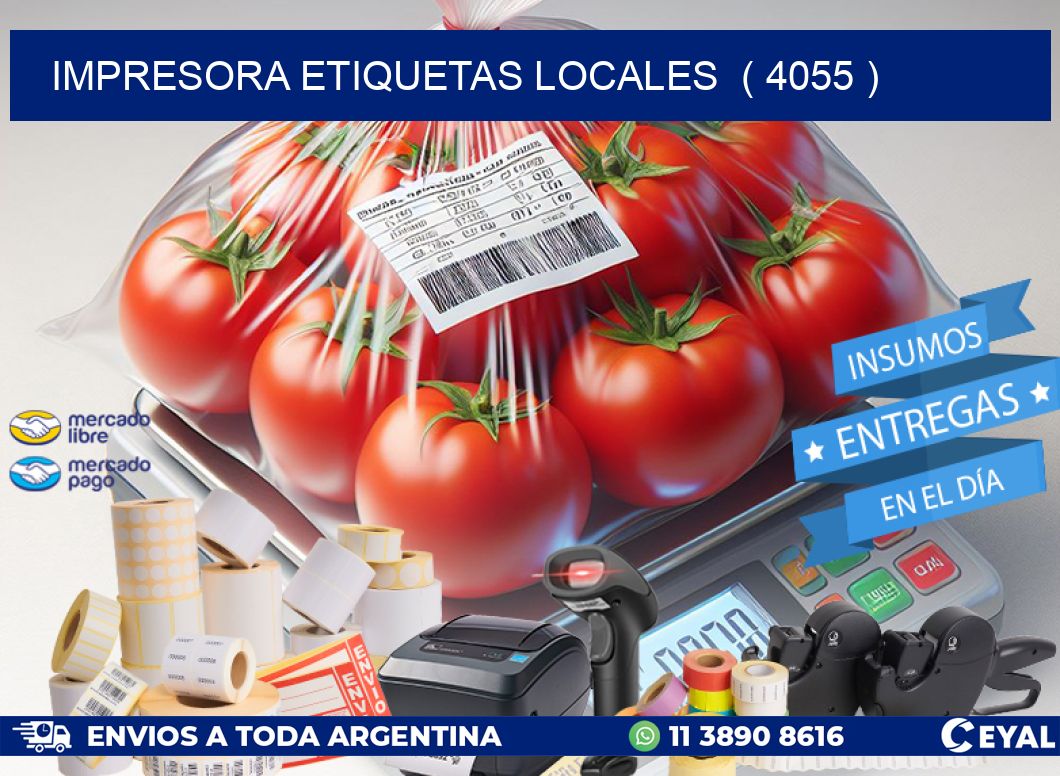 impresora etiquetas locales  ( 4055 )