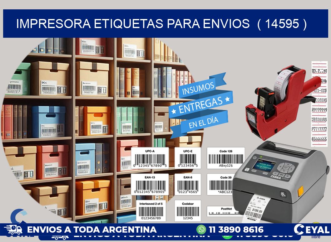 impresora etiquetas para envios  ( 14595 )