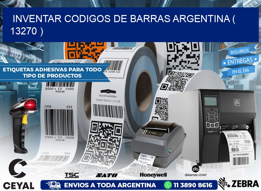inventar codigos de barras argentina ( 13270 )