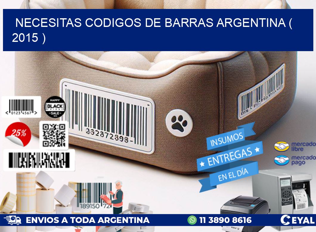necesitas codigos de barras argentina ( 2015 )