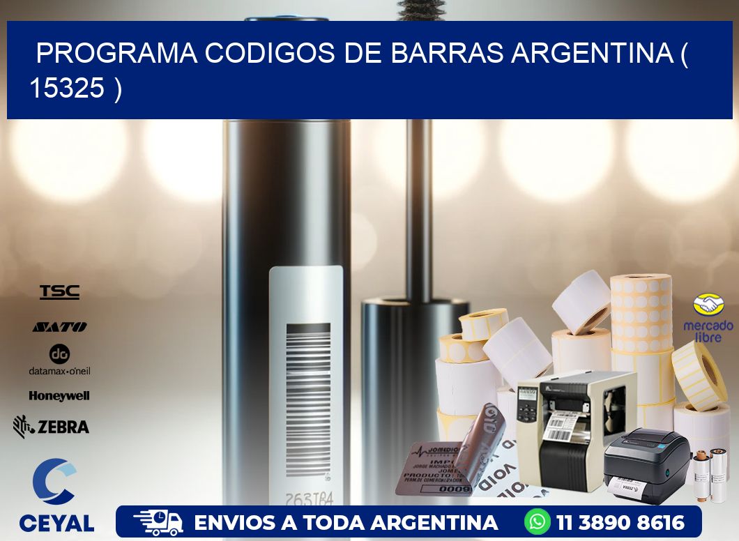programa codigos de barras argentina ( 15325 )