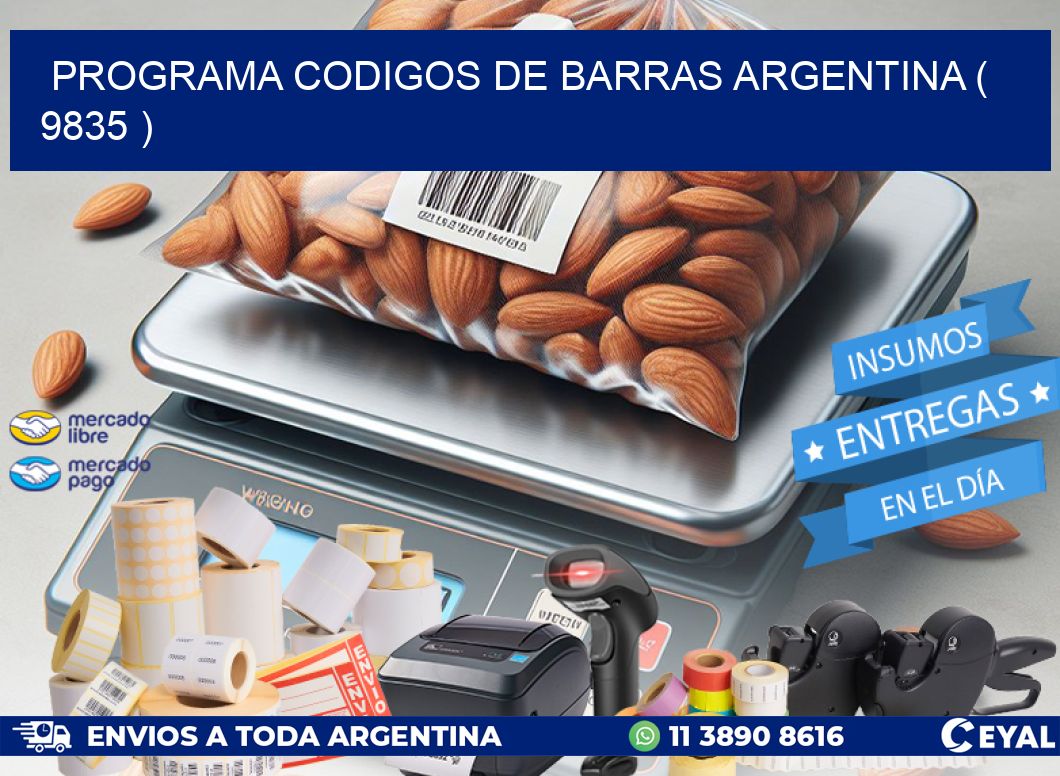 programa codigos de barras argentina ( 9835 )