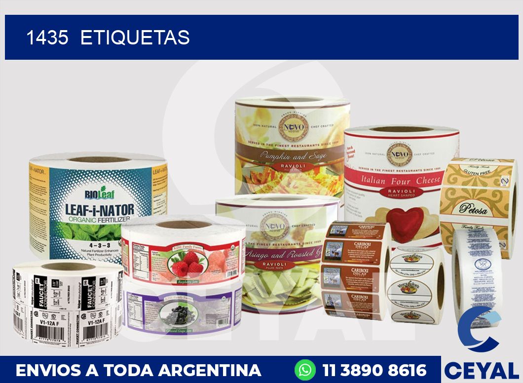 1435  ETIQUETAS