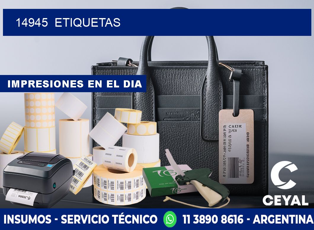 14945 ETIQUETAS