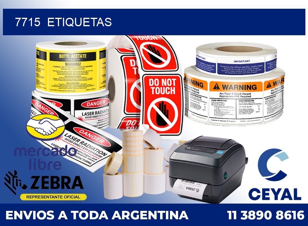 7715  ETIQUETAS