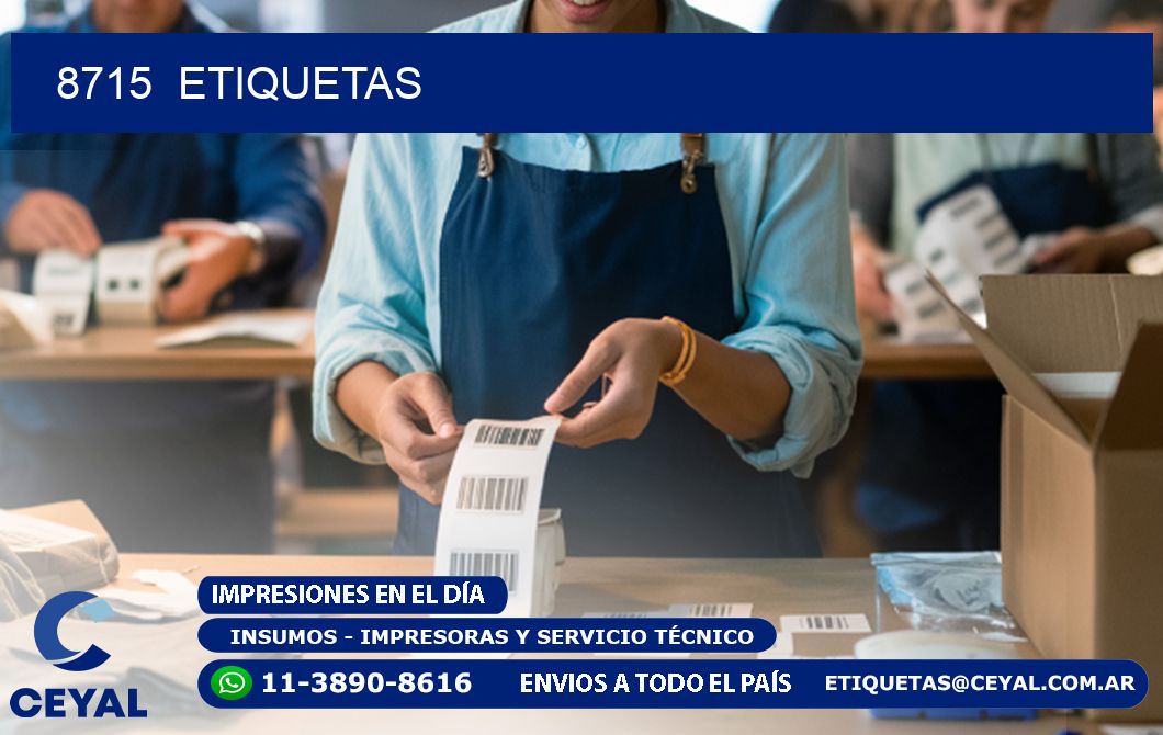 8715 ETIQUETAS