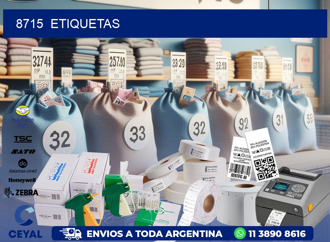 8715  ETIQUETAS