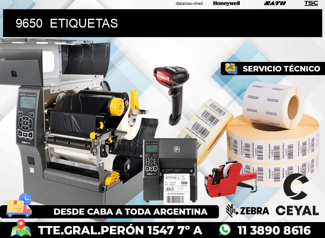 9650 ETIQUETAS