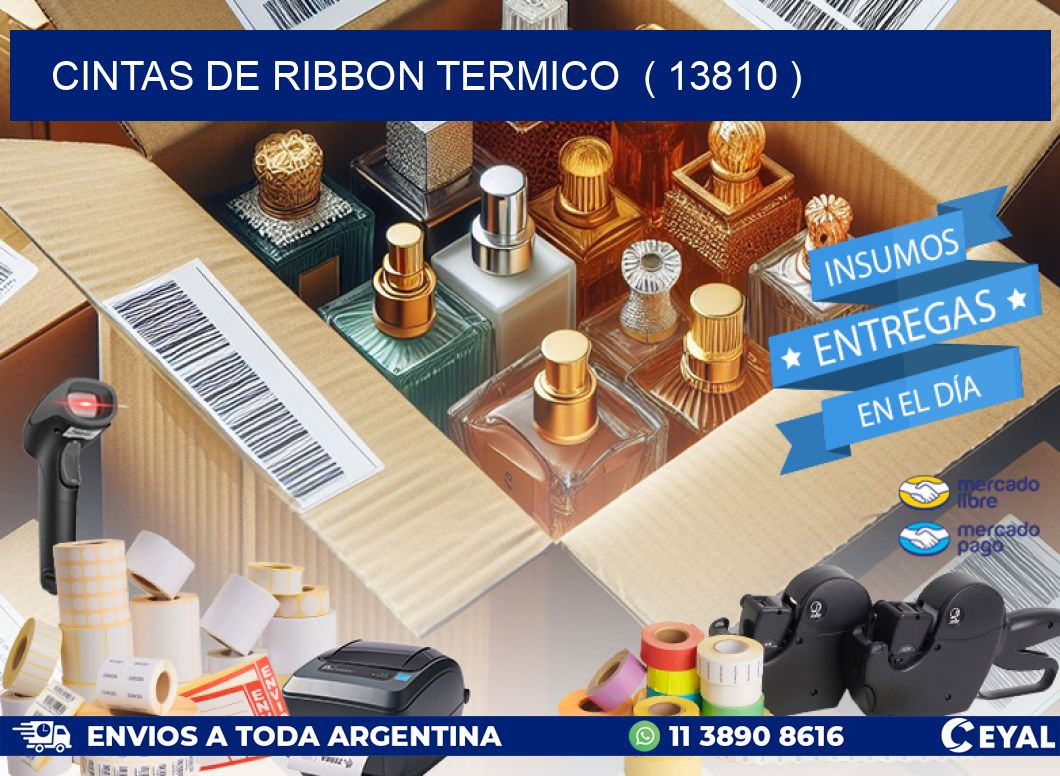 CINTAS DE RIBBON TERMICO ( 13810 )