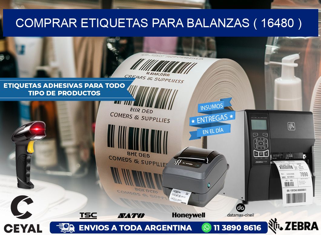 COMPRAR ETIQUETAS PARA BALANZAS ( 16480 )