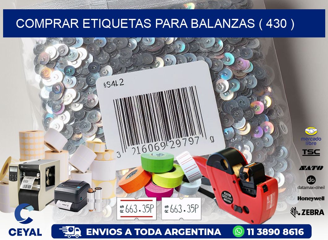 COMPRAR ETIQUETAS PARA BALANZAS ( 430 )