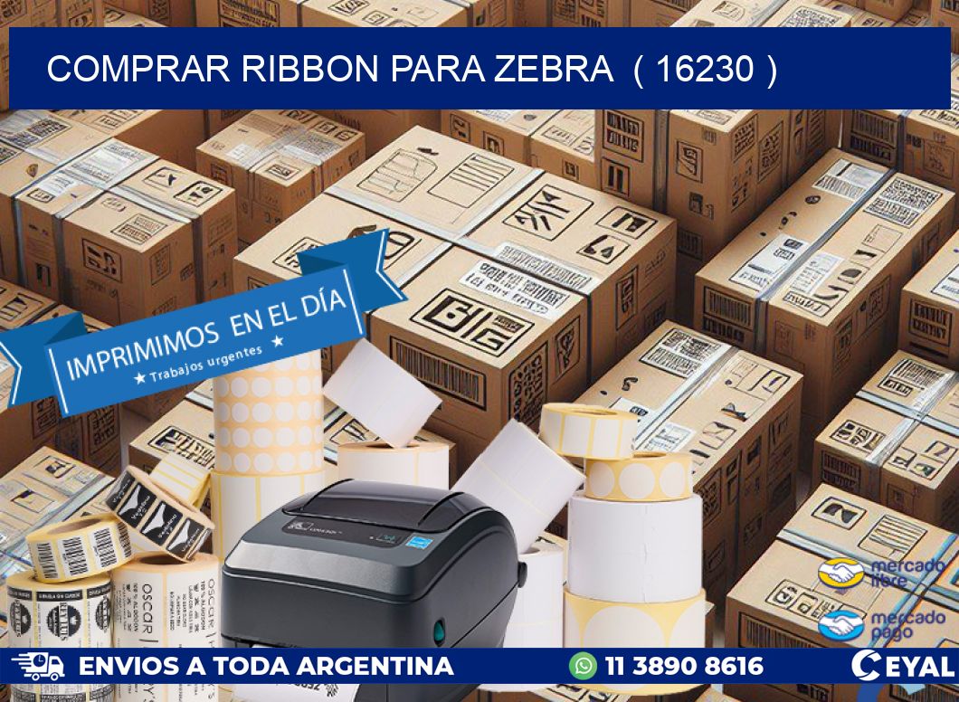 COMPRAR RIBBON PARA ZEBRA  ( 16230 )