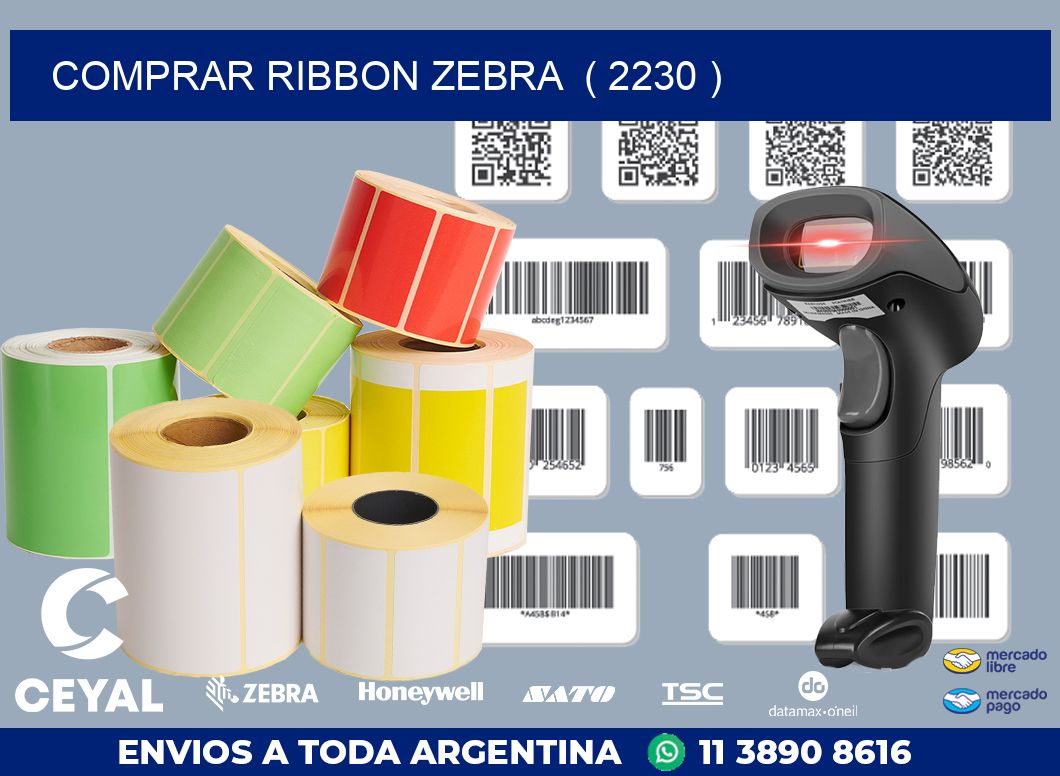COMPRAR RIBBON ZEBRA ( 2230 )