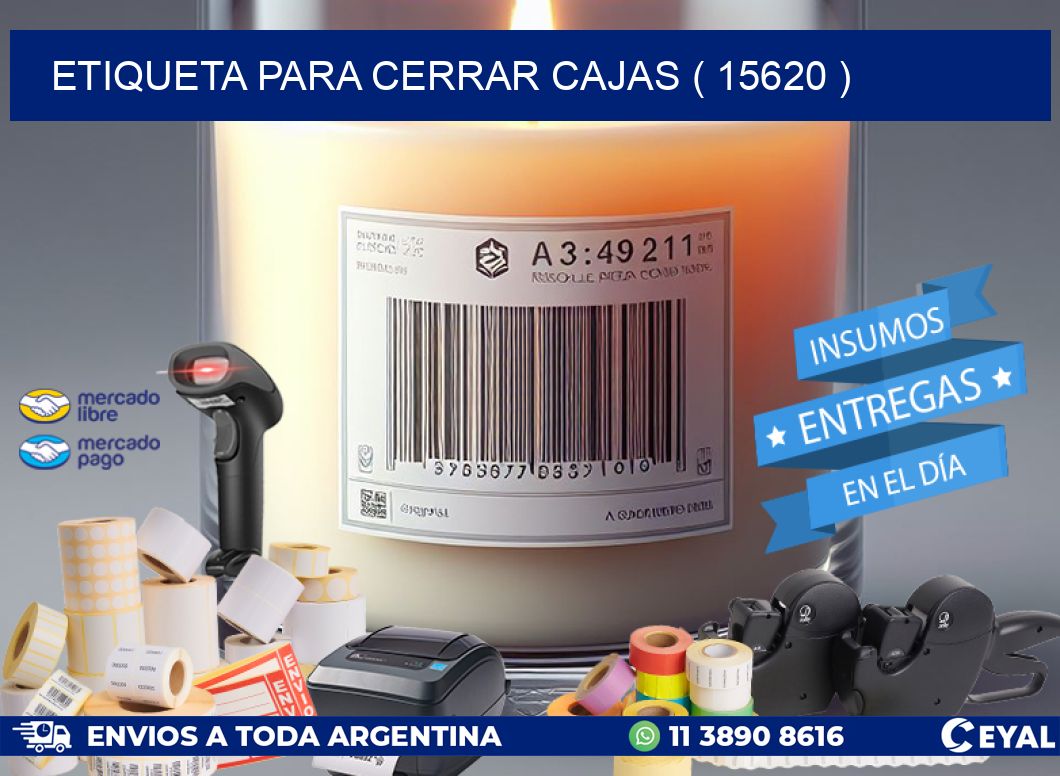 ETIQUETA PARA CERRAR CAJAS ( 15620 )