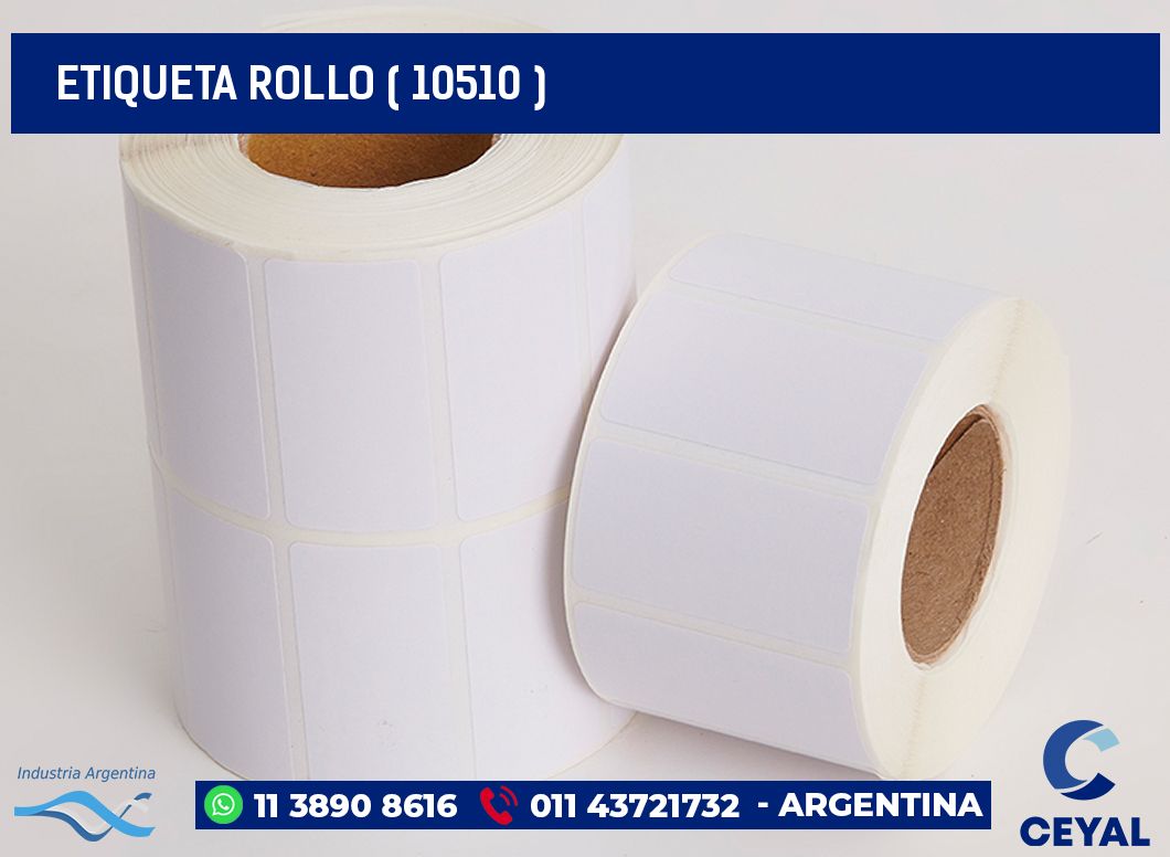 ETIQUETA ROLLO ( 10510 )