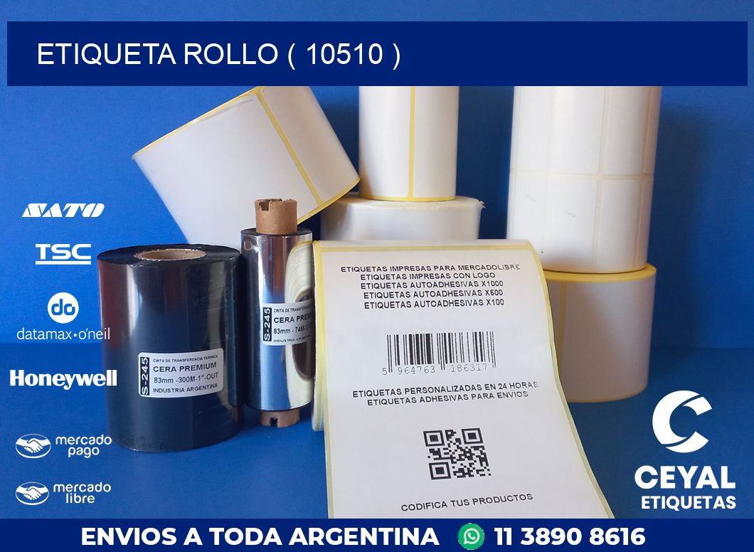 ETIQUETA ROLLO ( 10510 )
