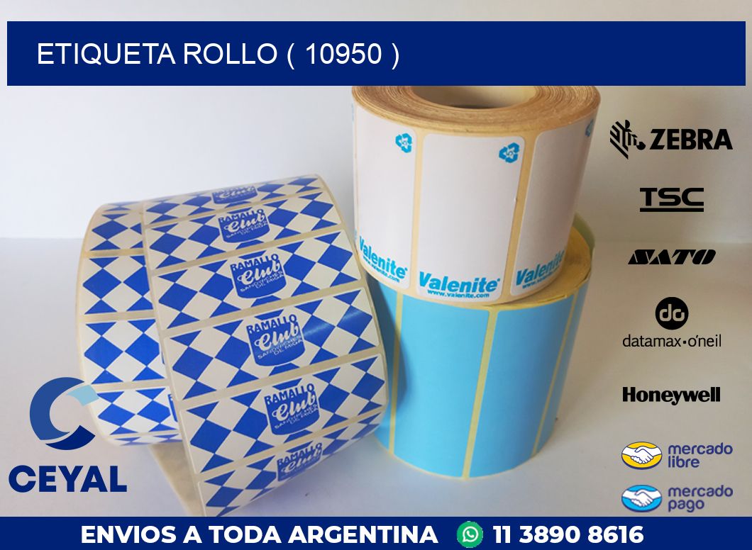 ETIQUETA ROLLO ( 10950 )
