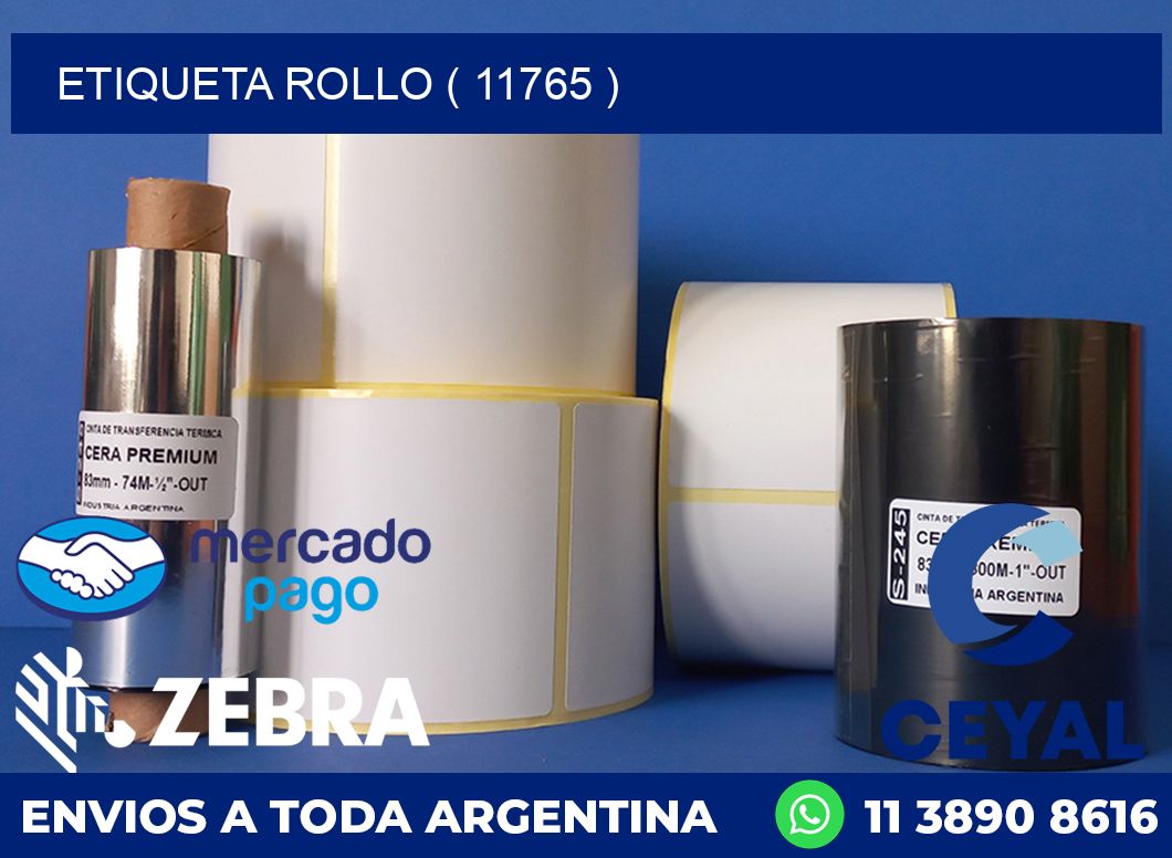 ETIQUETA ROLLO ( 11765 )
