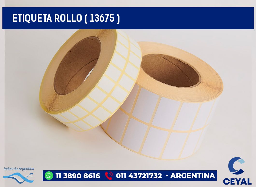 ETIQUETA ROLLO ( 13675 )