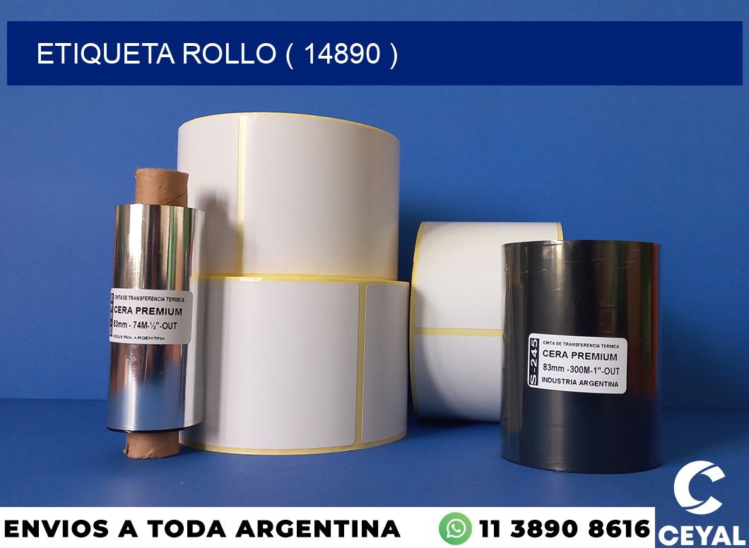 ETIQUETA ROLLO ( 14890 )