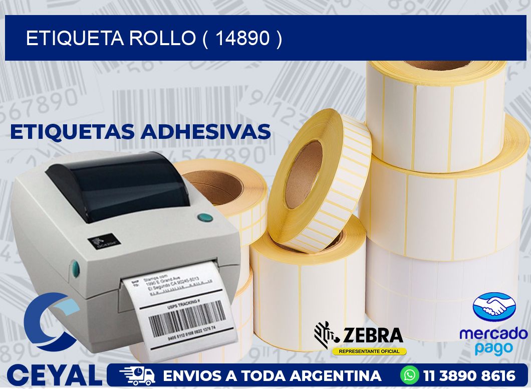 ETIQUETA ROLLO ( 14890 )