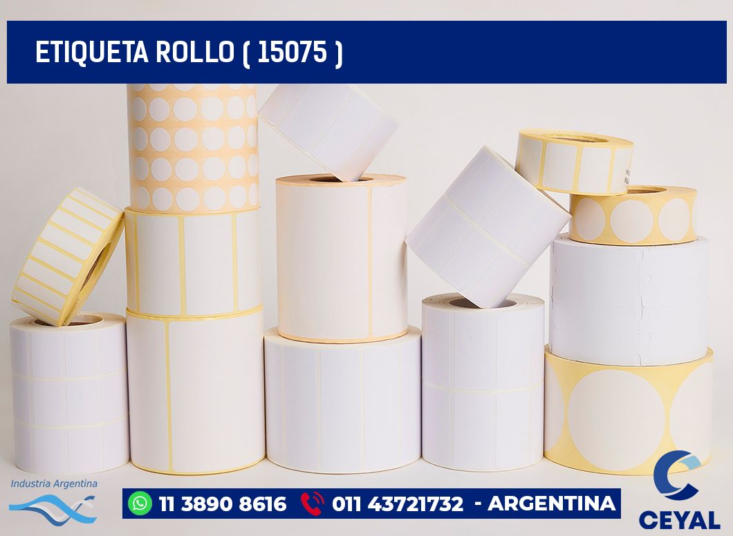 ETIQUETA ROLLO ( 15075 )