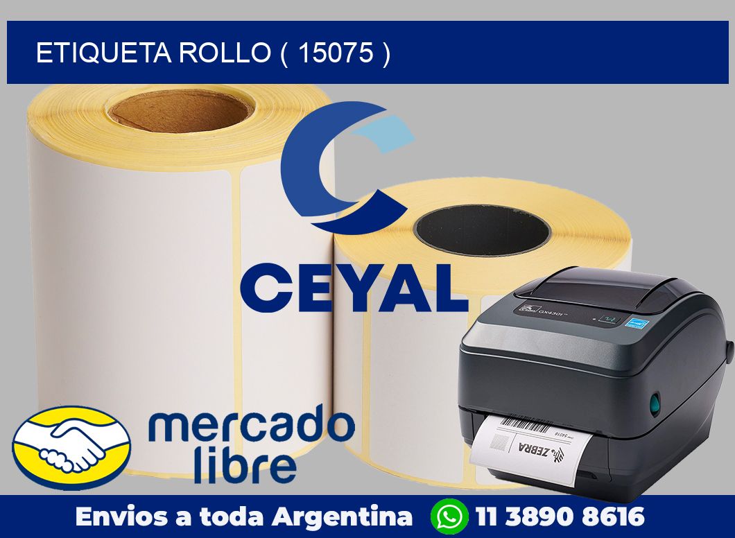 ETIQUETA ROLLO ( 15075 )