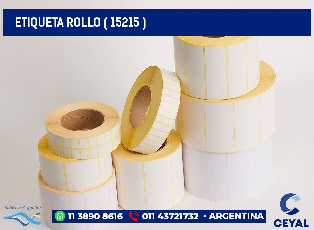 ETIQUETA ROLLO ( 15215 )