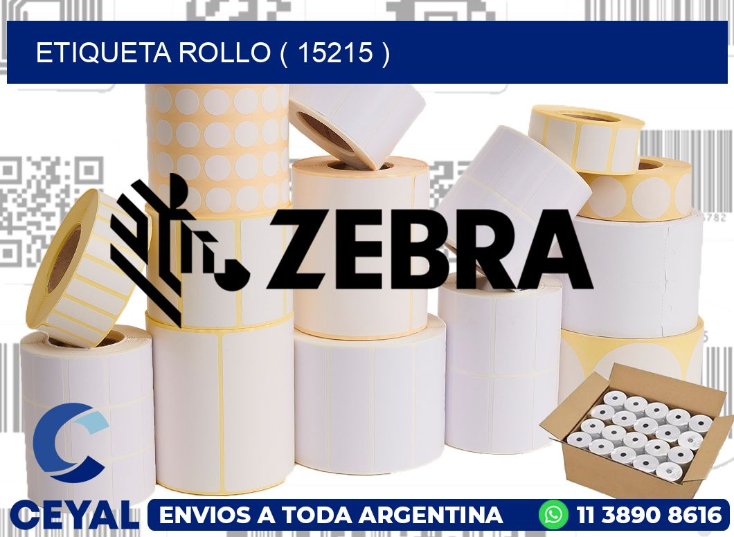 ETIQUETA ROLLO ( 15215 )