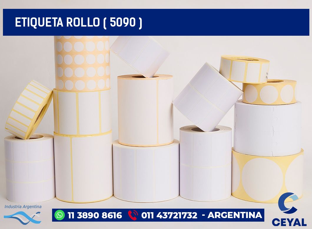 ETIQUETA ROLLO ( 5090 )