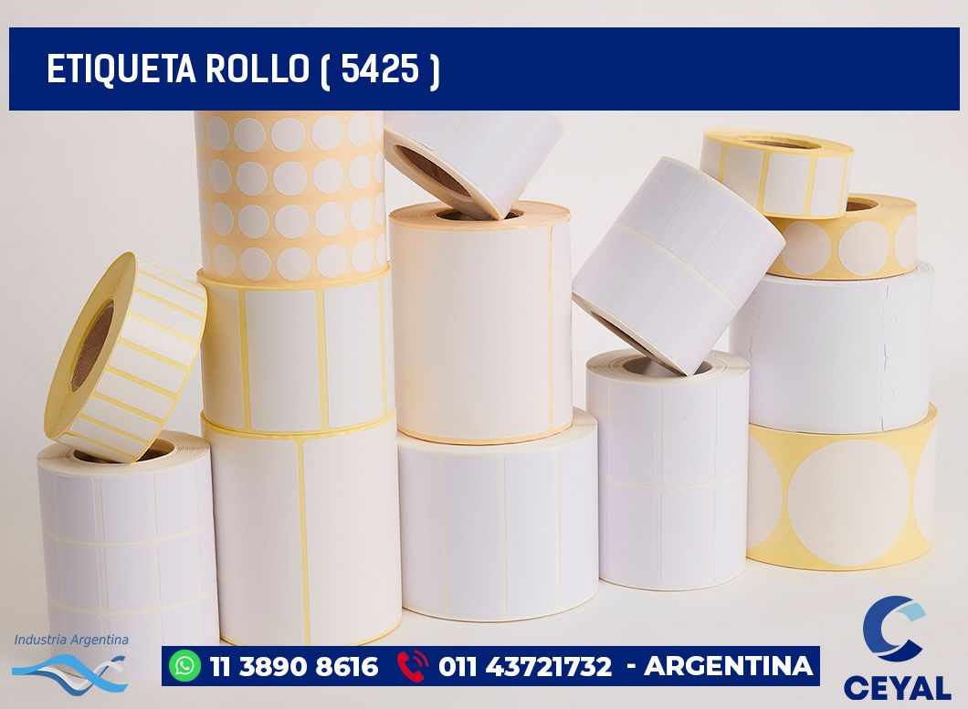 ETIQUETA ROLLO ( 5425 )