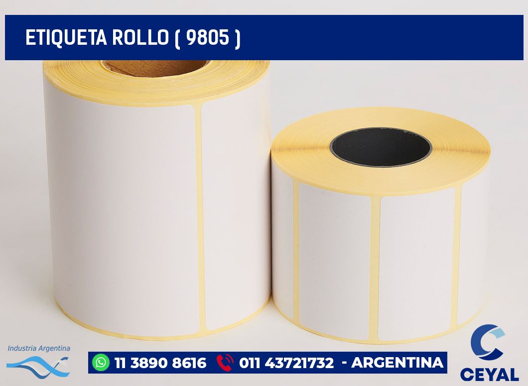 ETIQUETA ROLLO ( 9805 )
