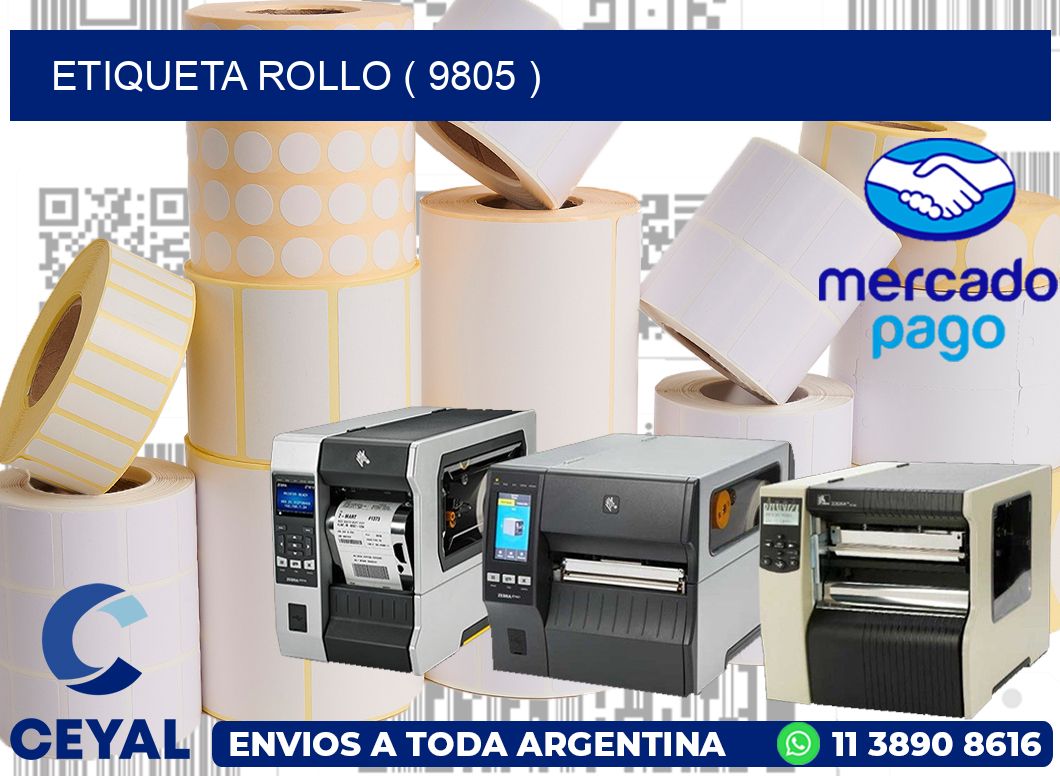 ETIQUETA ROLLO ( 9805 )