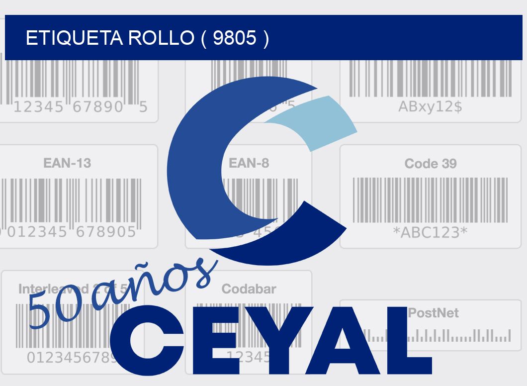 ETIQUETA ROLLO ( 9805 )