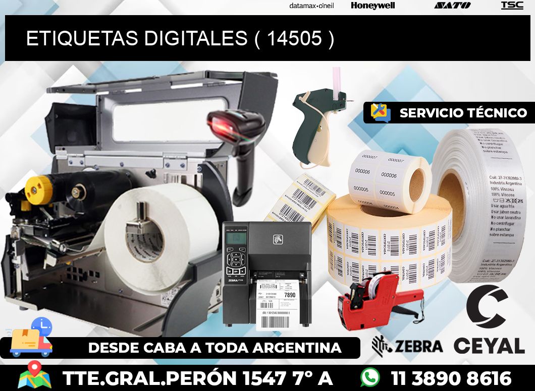 ETIQUETAS DIGITALES ( 14505 )