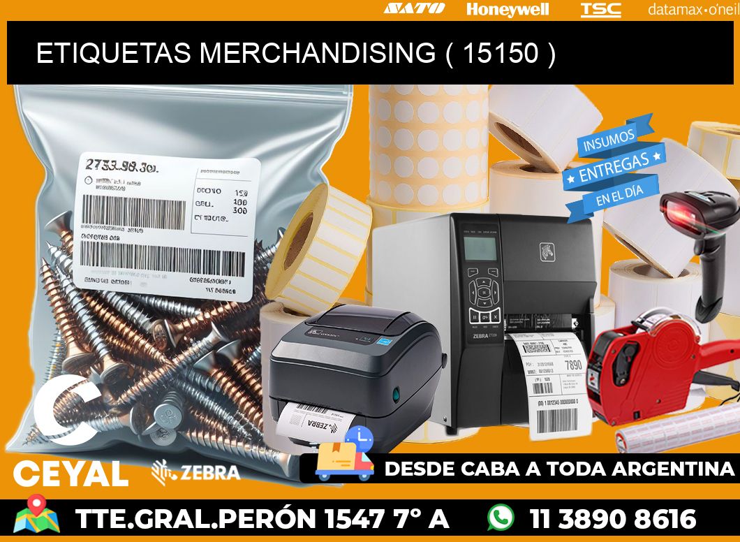 ETIQUETAS MERCHANDISING ( 15150 )