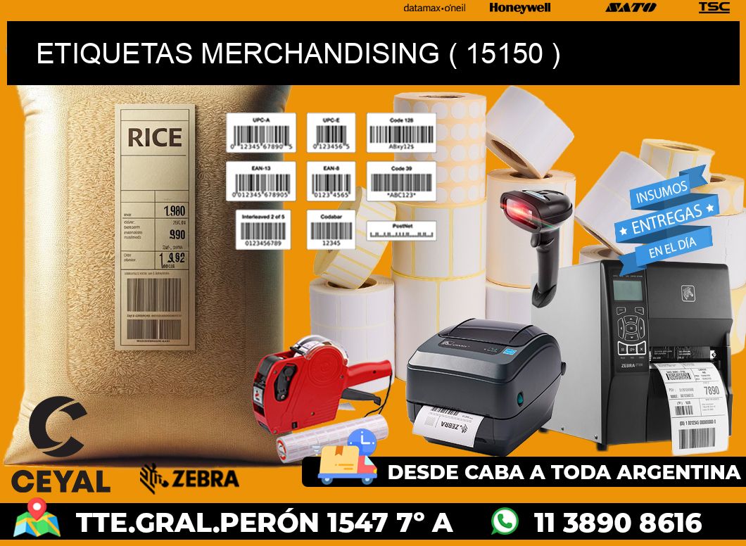 ETIQUETAS MERCHANDISING ( 15150 )