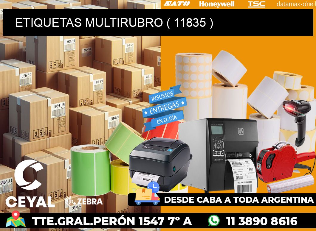 ETIQUETAS MULTIRUBRO ( 11835 )