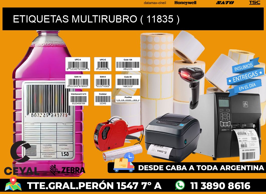 ETIQUETAS MULTIRUBRO ( 11835 )