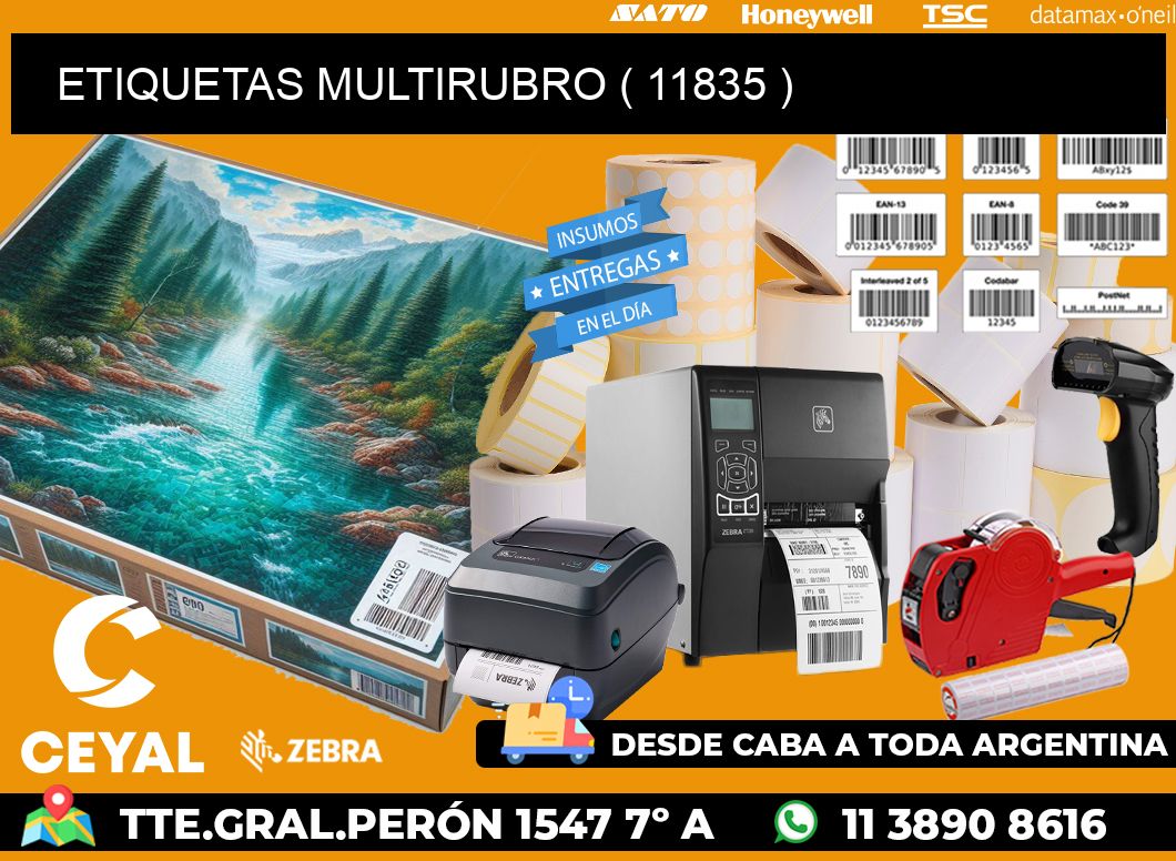 ETIQUETAS MULTIRUBRO ( 11835 )