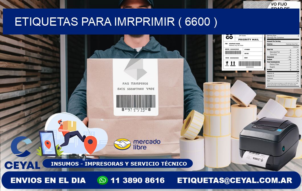 ETIQUETAS PARA IMRPRIMIR ( 6600 )