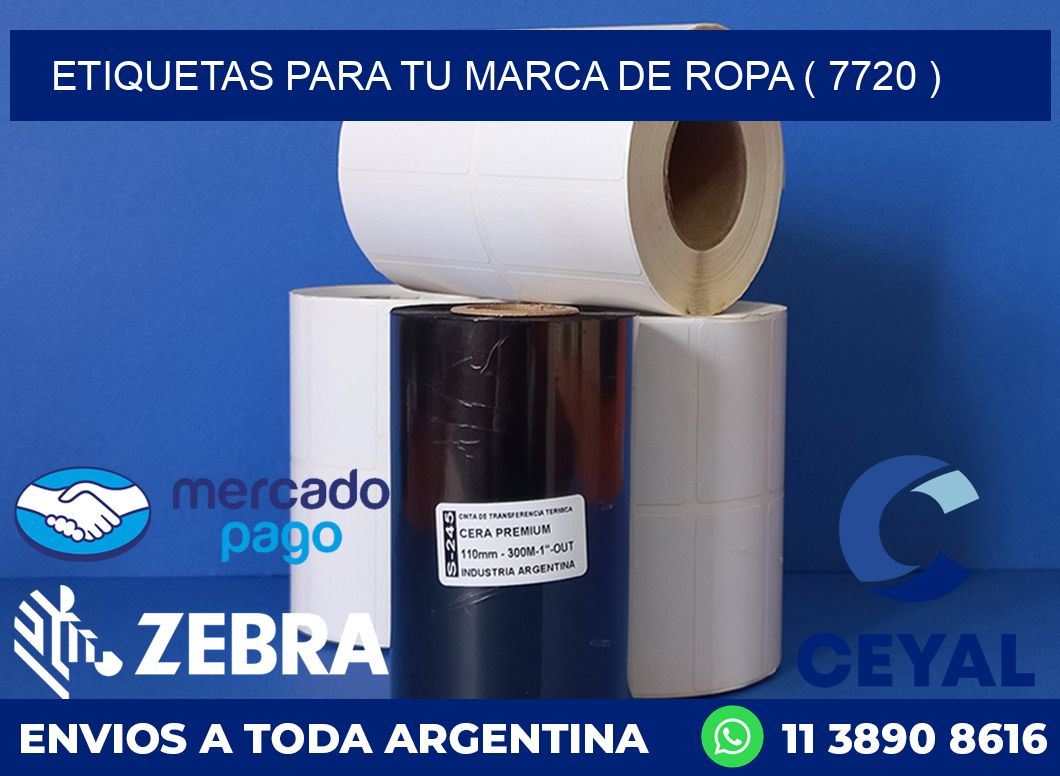 ETIQUETAS PARA TU MARCA DE ROPA ( 7720 )