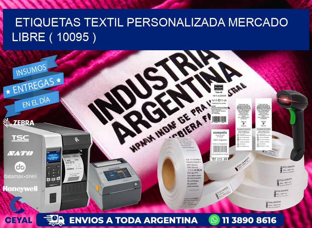 ETIQUETAS TEXTIL PERSONALIZADA MERCADO LIBRE ( 10095 )